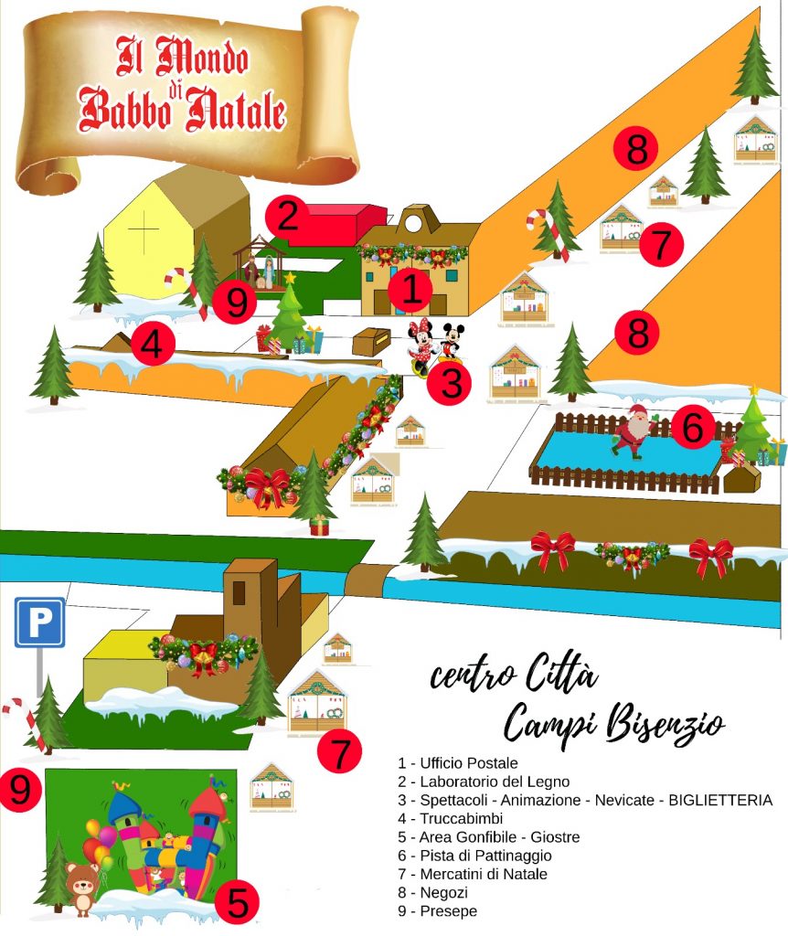 Mappa Di Babbo Natale.Home Il Mondo Di Babbo Natale A Villa Montalvo Campi Bisenzio Firenze