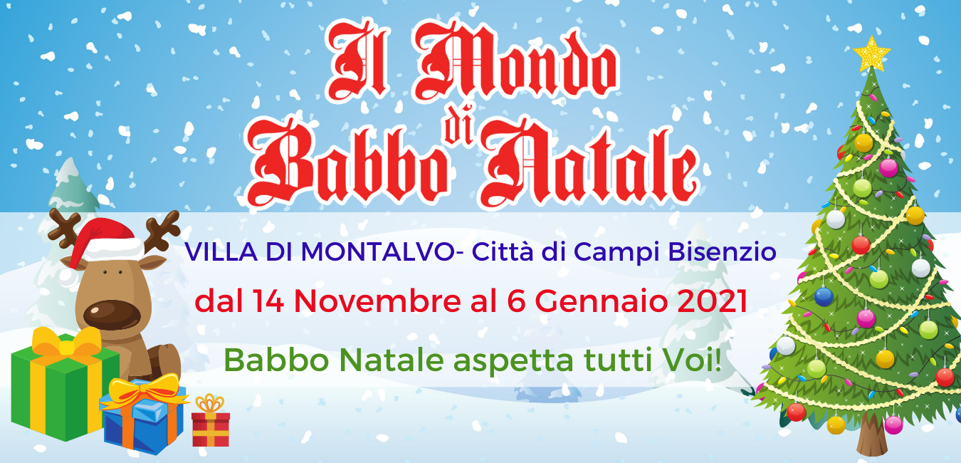 Citta Di Babbo Natale In Italia.Home Il Mondo Di Babbo Natale A Villa Montalvo Campi Bisenzio Firenze